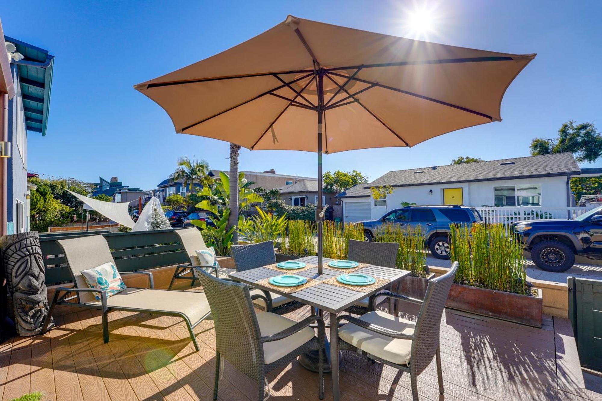 Stunning Beach Home - Large Patio, Parking, Ac & Dog Friendly! San Diego Zewnętrze zdjęcie