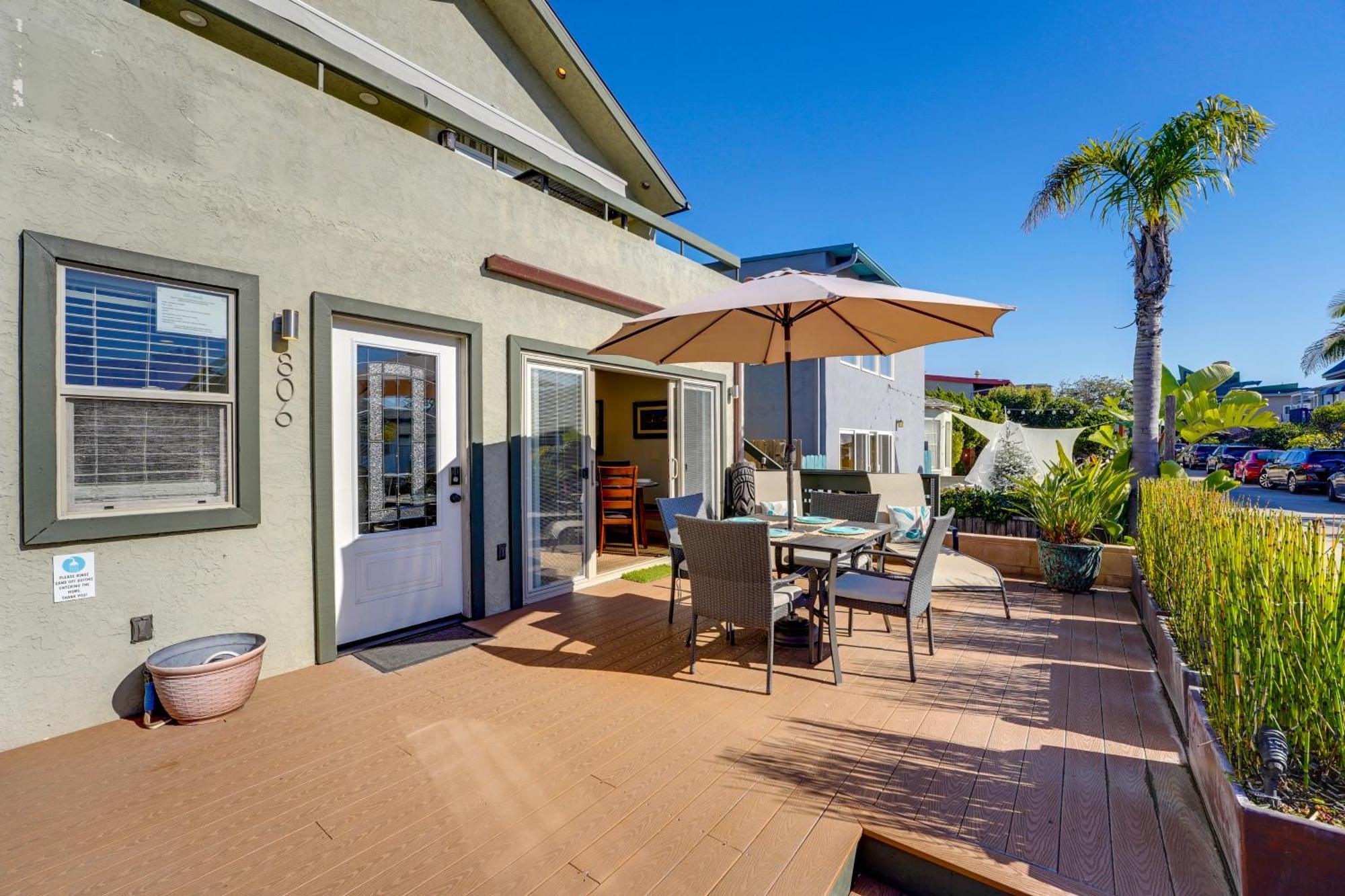 Stunning Beach Home - Large Patio, Parking, Ac & Dog Friendly! San Diego Zewnętrze zdjęcie